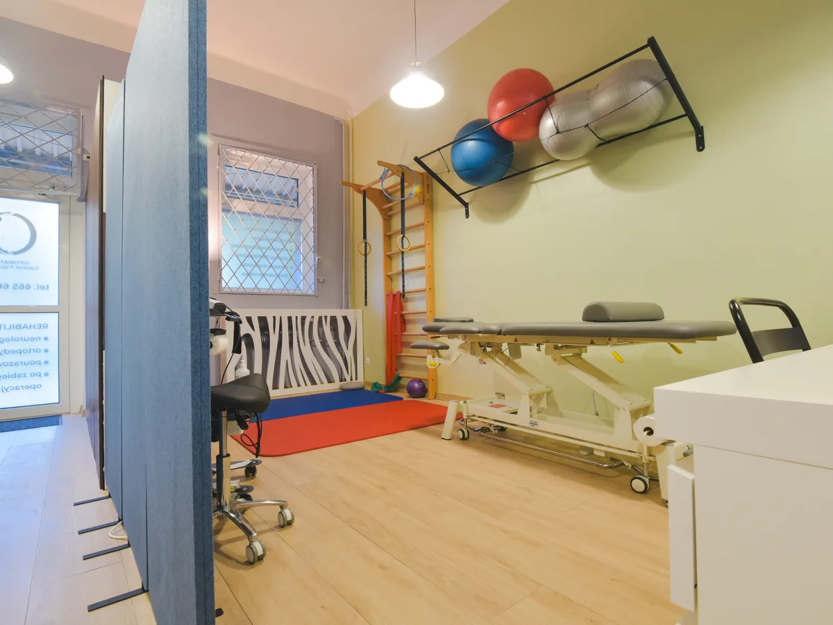 Wyposażenie sali terapeutycznej